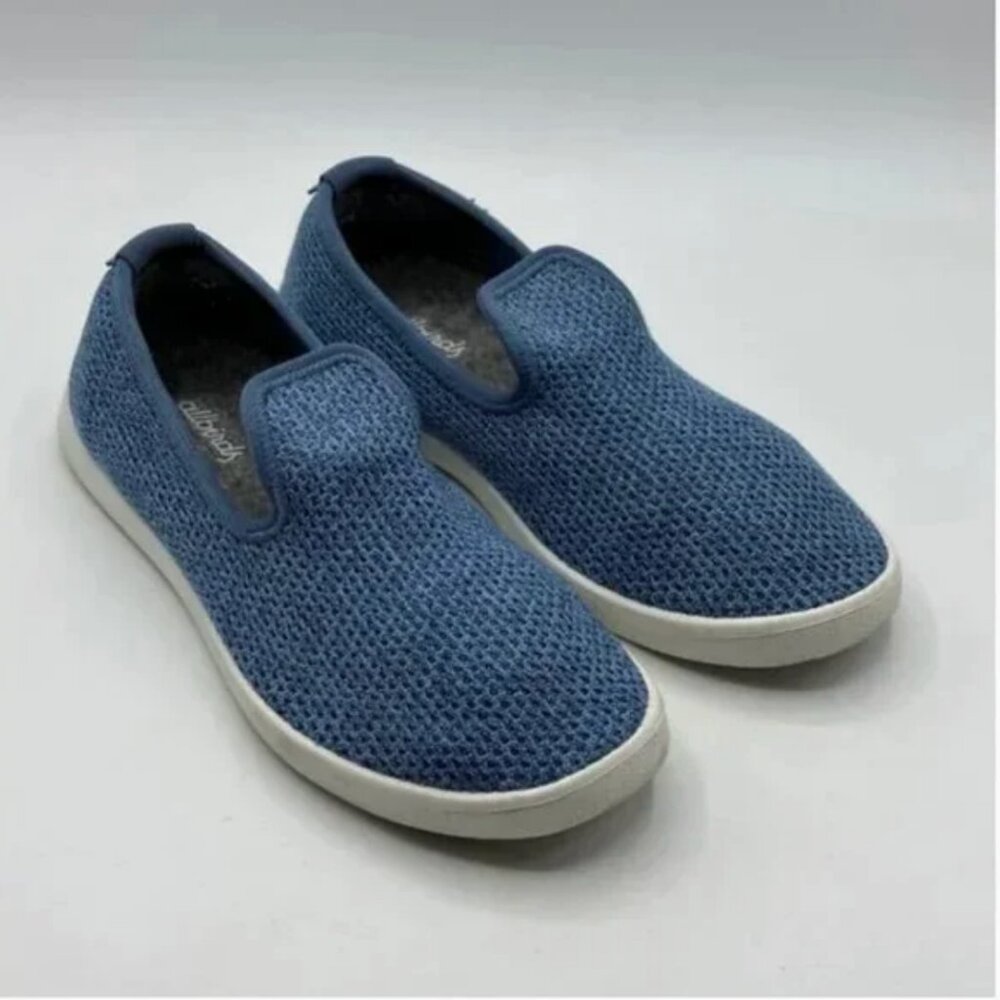allbirds Wool Blue Loungers Blue Sneakers Size 6